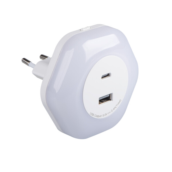 BOLA LED 2xUSB WW W - Kanlux